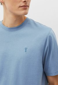 Next 4 PACK REGULAR - T-shirt basic - stone charcoal light blue ...