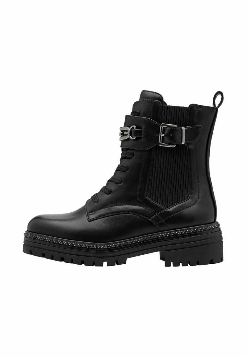 Marco Tozzi by Guido Maria Kretschmer Veterboots zwart Marco Tozzi by Guido Maria Kretschmer Veterboots zwart