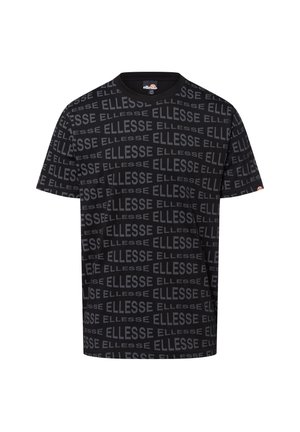 DISTORIA - Print T-shirt - schwarz anthrazit