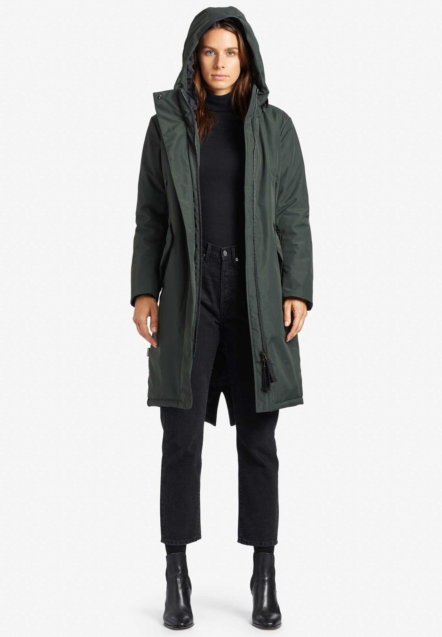 khujo MANTEL NICKANE Winterjas greenGroen Zalando.nl khujo MANTEL NICKANE Winterjas greenGroen Zalando.nl