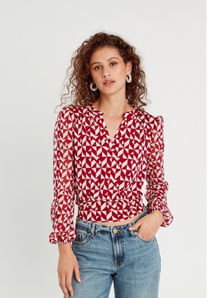 Langærmet T-shirt - rouge