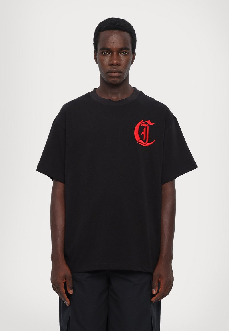 Just Cavalli Triko s potiskem - black