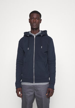 VINTAGE LOGO ZIPHOOD - Sweat zippé - eclipse navy