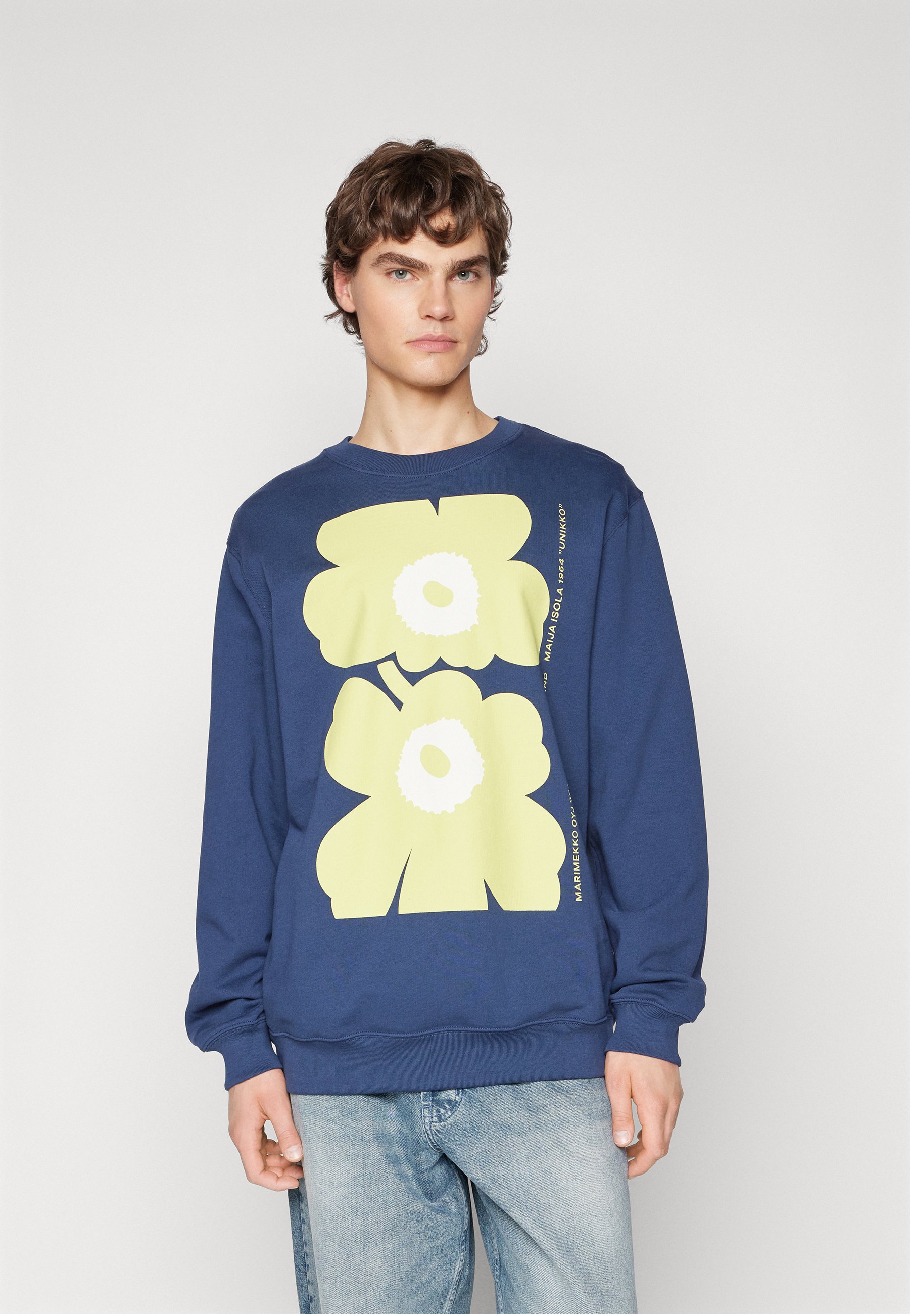 Marimekko LOISTO UNIKKO PLACEMENT - Sweatshirt - dark navy