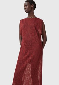AllSaints KAITO - Strickkleid - rosewood red