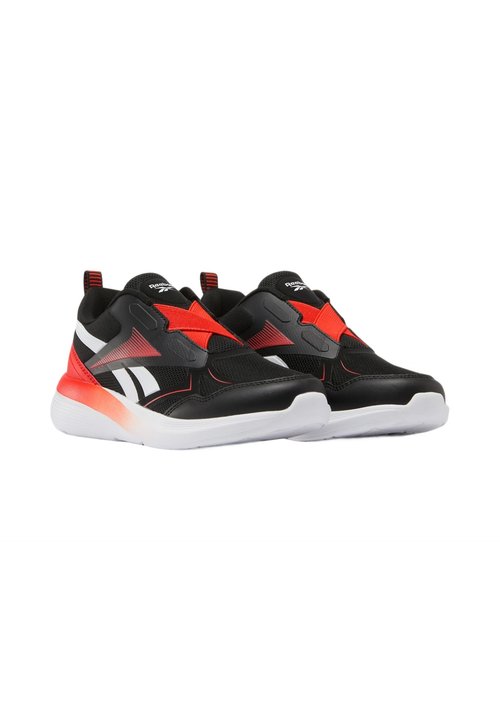Reebok RUSH RUNNER 6.0 SLIP ON-BLACK - Walking trainers - black rival red ftwr white — photo 2