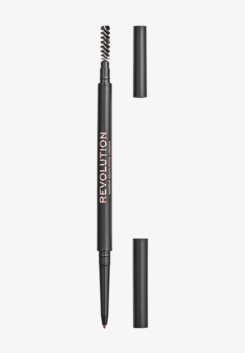 Makeup Revolution - REVOLUTION PRECISE BROW PENCIL - Wenkbrauwpotlood - brown, Vergroten