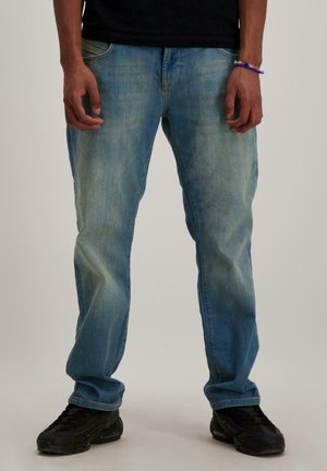 Straight leg jeans - stone used