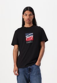 Tommy Jeans Print T-shirt - black