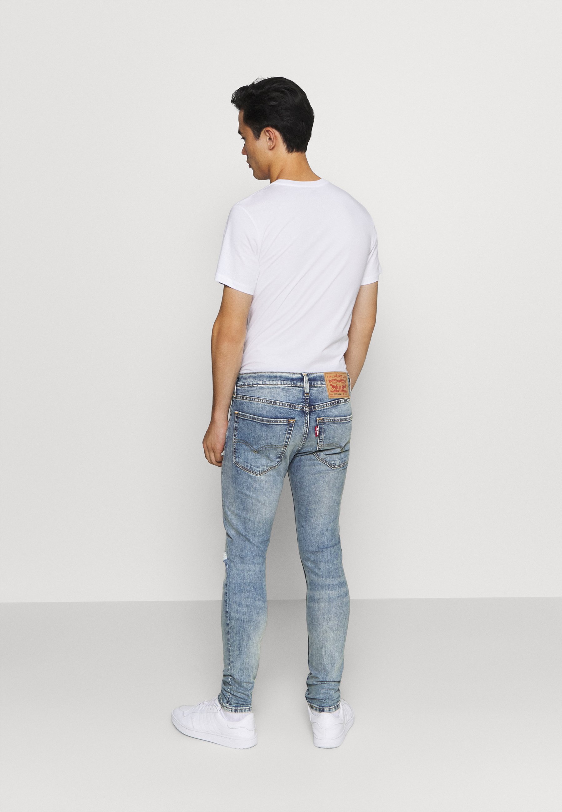 Levi's® 519™ SKINNY BALL - Aptempti džinsai - light-blue denim/šviesiai  mėlyno džinso - Zalando.lt