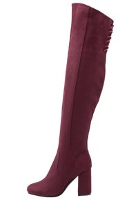 Anna Field Overkneeskor - bordeaux