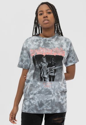 TWENTY ONE PILOTS TORCH BEARERS DIP DYE WASH - Print T-shirt - grey