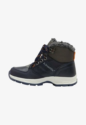 Botines con cordones - navy