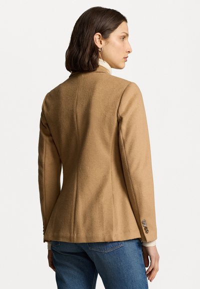 Polo Ralph Lauren BRUSHED WOOL BLEND BLAZER - Bleiseri - polo camel