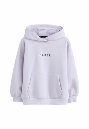 Baker by Ted Baker, OVERSIZED GRAPHIC HOODIE - Hanorac - lilac purple