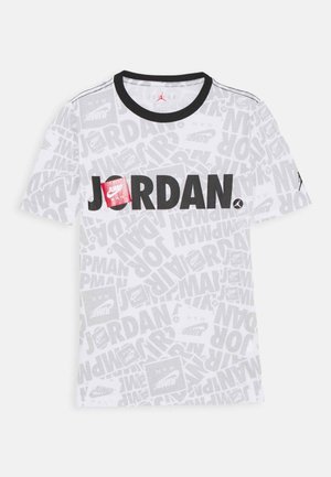JUMPMAN BY SPLASH TEE UNISEX - Camiseta estampada - white