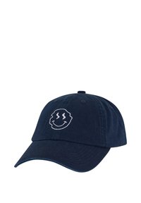 SMILEY FACE - Cap - navy