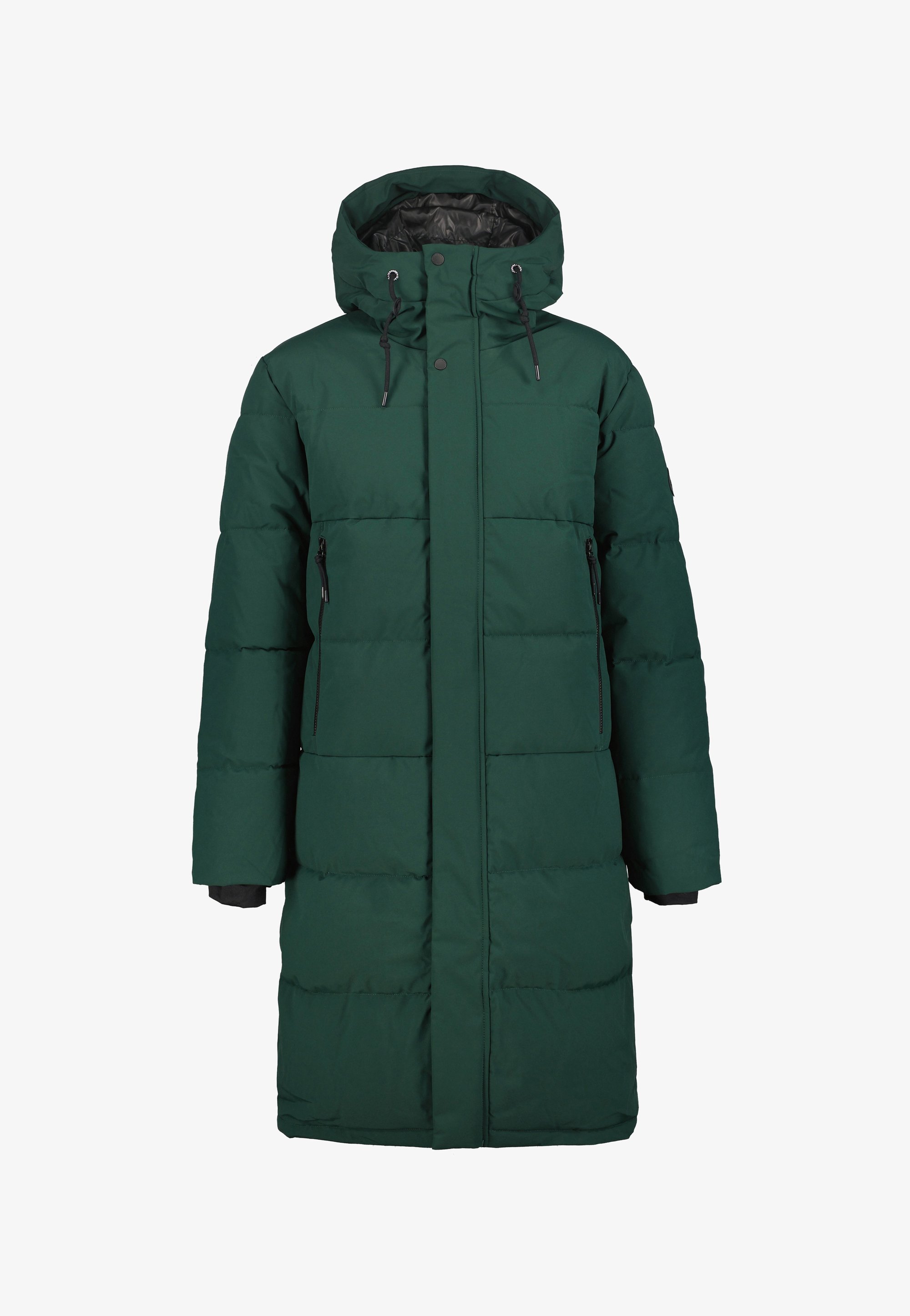 Long Puffer Coat Only Wintermantel Grün Wintermantel Petrol