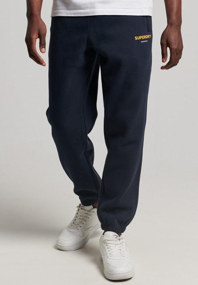 Superdry SPORTSWEAR Tracksuit bottoms eclipse navy/blue Zalando.co.uk