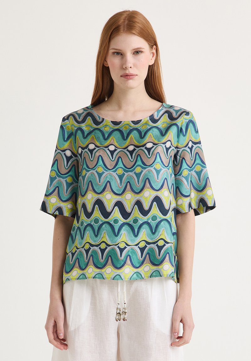 Maliparmi COLLECTION PRINT - Blouse - green