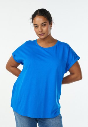 T-shirts basic - victoria blue