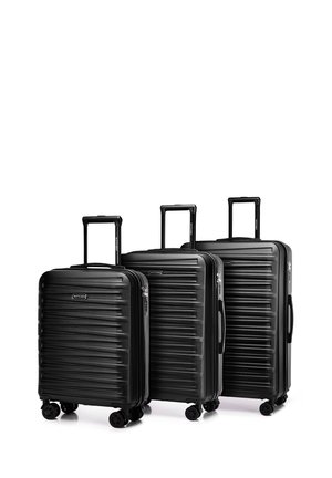 LUGGAGE SET FROM ABS - Set de valises - black