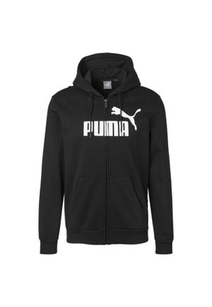 Mikina na zip - black