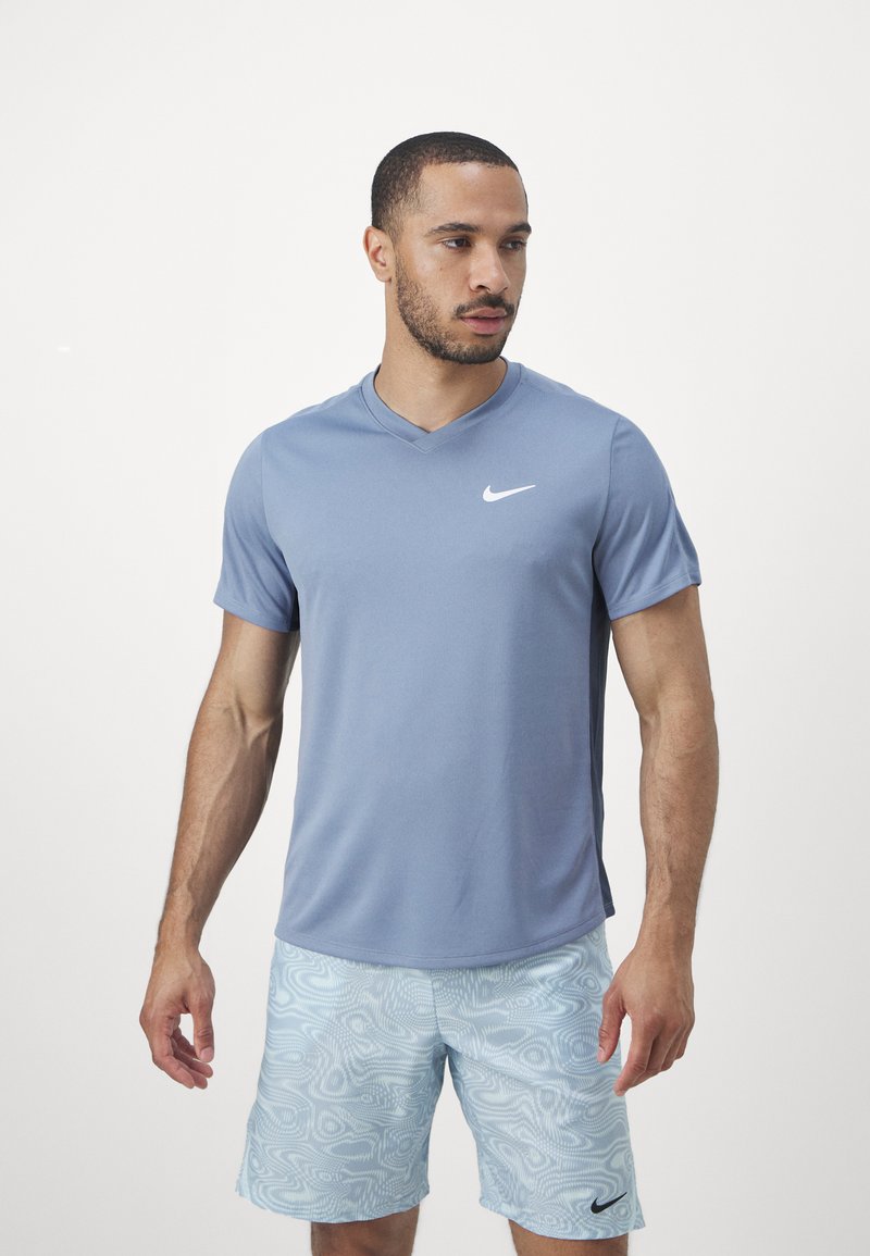 Nike Performance - Športne majice - ashen slate/thunder blue/white, Povečajte