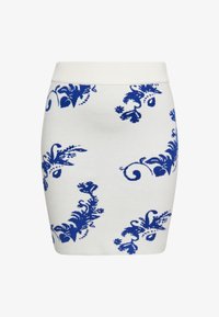 Vybráno, wollweiss blau