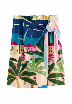 Next REGULAR FIT - SCENIC PRINTED HOLIDAY - Mini skirt - multicolour