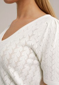 WE Fashion Apdrukāts T-krekls - white