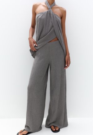 PULL&BEAR Stoffhose - grey
