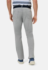 BRAX STYLE COOPER - Straight leg jeans - grey used