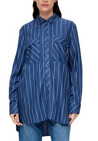 s.Oliver LONG- AUS REINER - Chemisier - dunkelblau