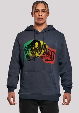 BOB MARLEY CHORDS REGGAE MUSIC BY ROCK OFF - Hoodie - navy