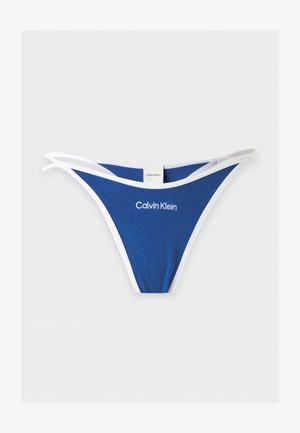 Calvin Klein Underwear, STRING ICON - String - blue river fog