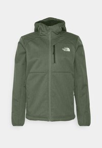 north face quest hooded softshell
