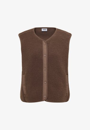Cecil, Belt with Decorative Buckle - Veste sans manches - urban taupe