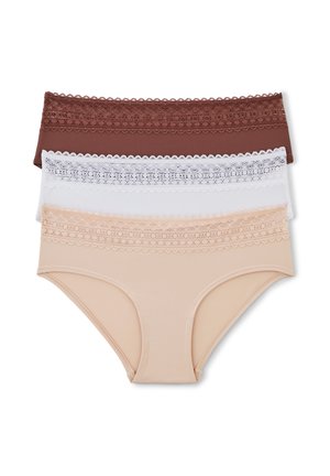 LOT DE 3 - Slip - marron