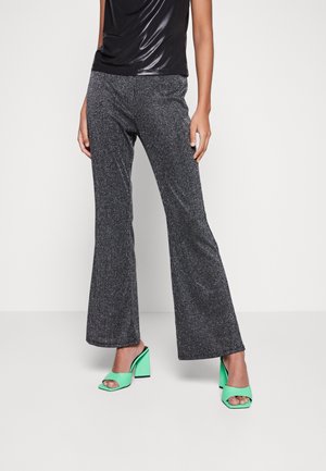 Monki Pantalones - black