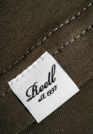 Reell STAPLE LOGO - Basic T-shirt - dark brown