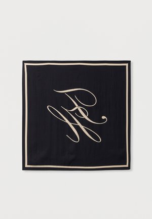 SCRIPT SCARF - Fular - space blue/soft cream