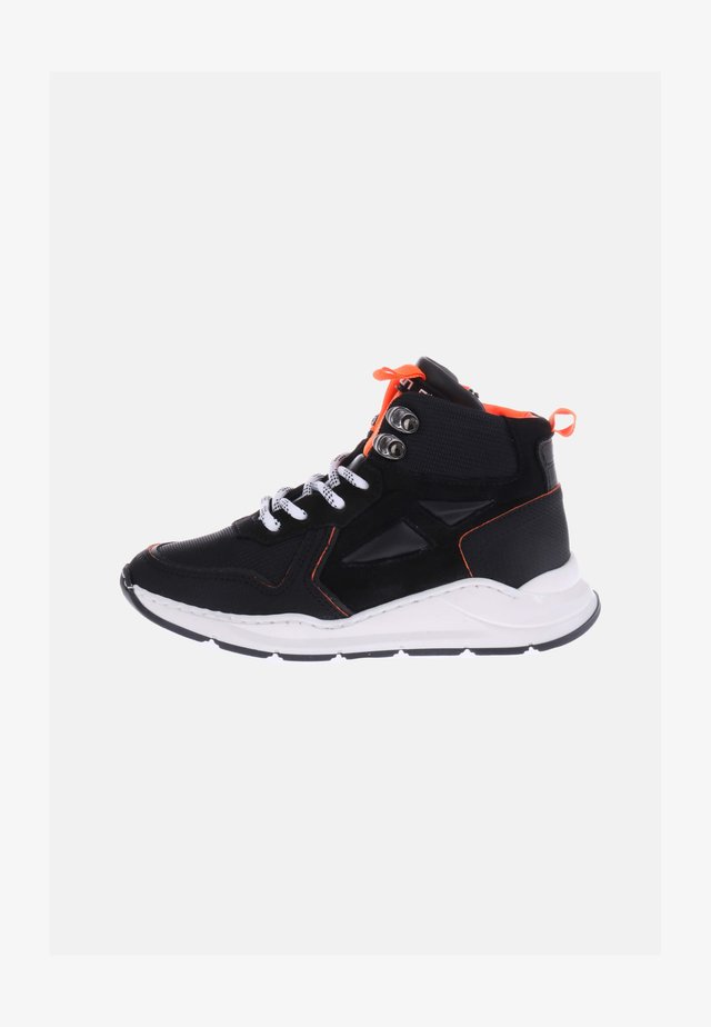 Sneakers hoog - schwarz