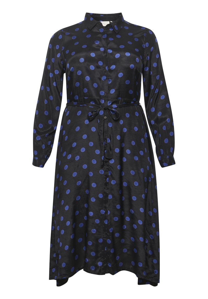 Kaffe Curve Blousejurk zwart Kaffe Curve Blousejurk zwart