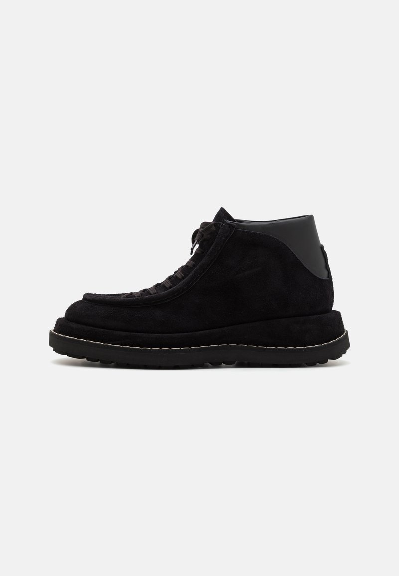 The Antipode PARABOOT MIDI   - Šněrovací kotníkové boty - black