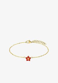 Niet geselecteerd, gold-coloured/red