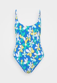 SUNNY DAYS FLORAL ONE PIECE - Fürdőruha - bright white/sunlights