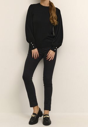 Kaffe, Pullover - mottled black
