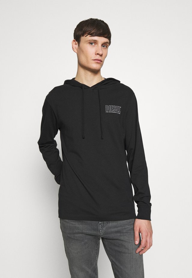 UMLT-JIMMY T-SHIRT L-S - Sweat à capuche - black