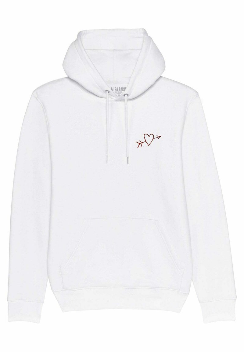 Mira Paris UNISEX HOODIE Hoodie white Zalando.ie